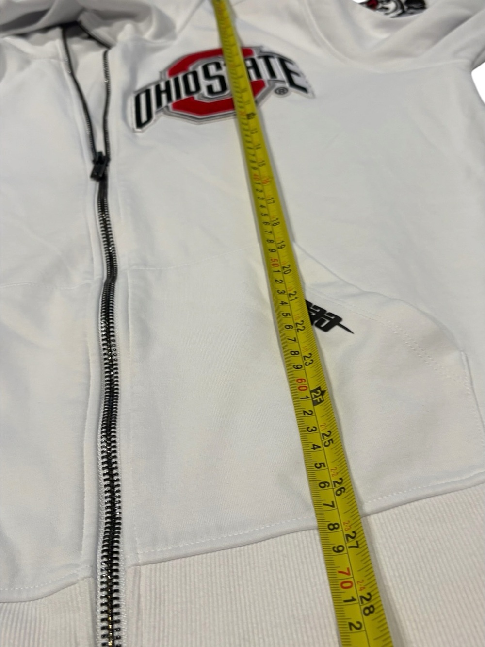 Pro Standard - Ohio State Buckeyes - Men's Classic Full Zip Hoodie. Size XL - Picture 15 of 15
